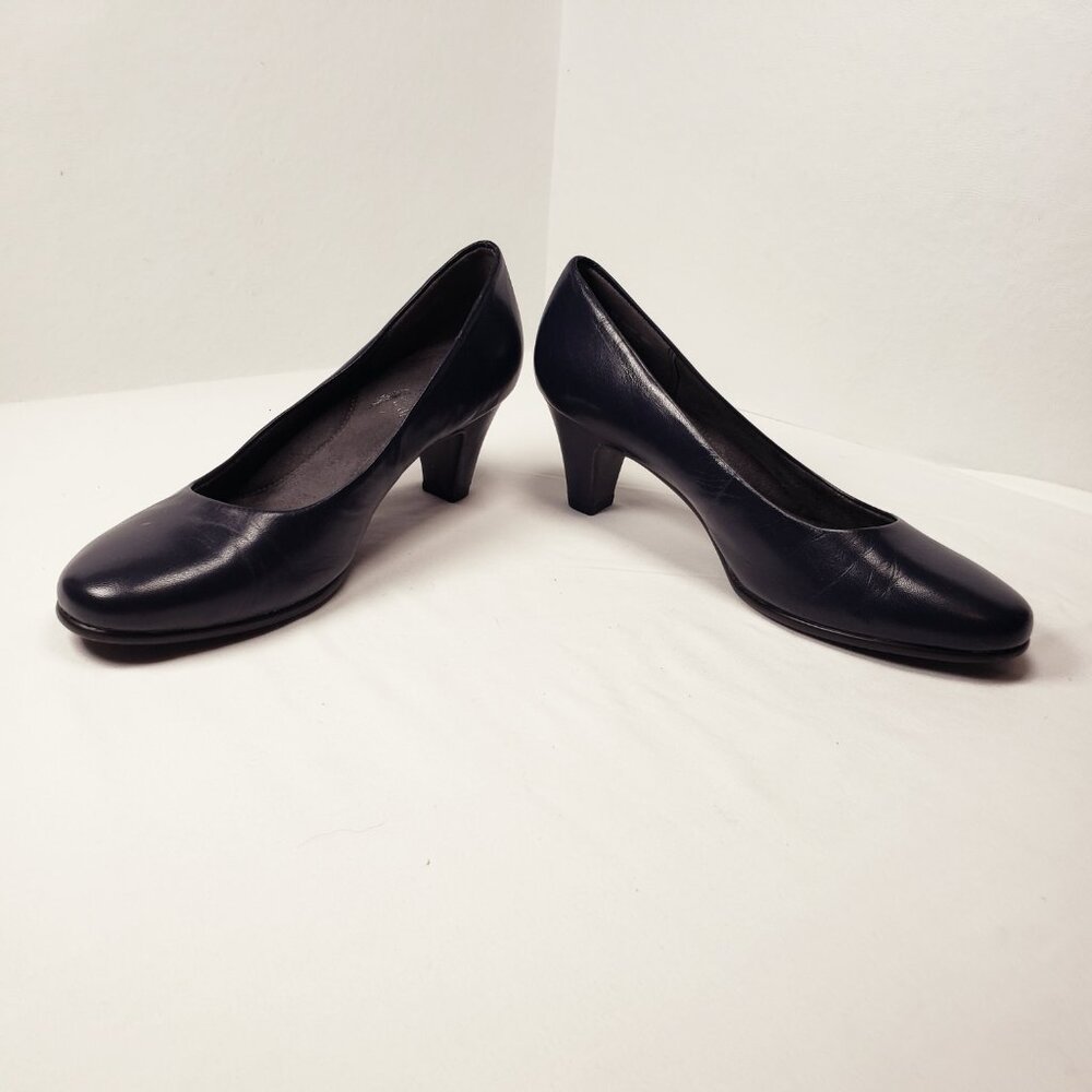 AEROSOLES Women's Navy Blue Heels - Picture 8 of 14